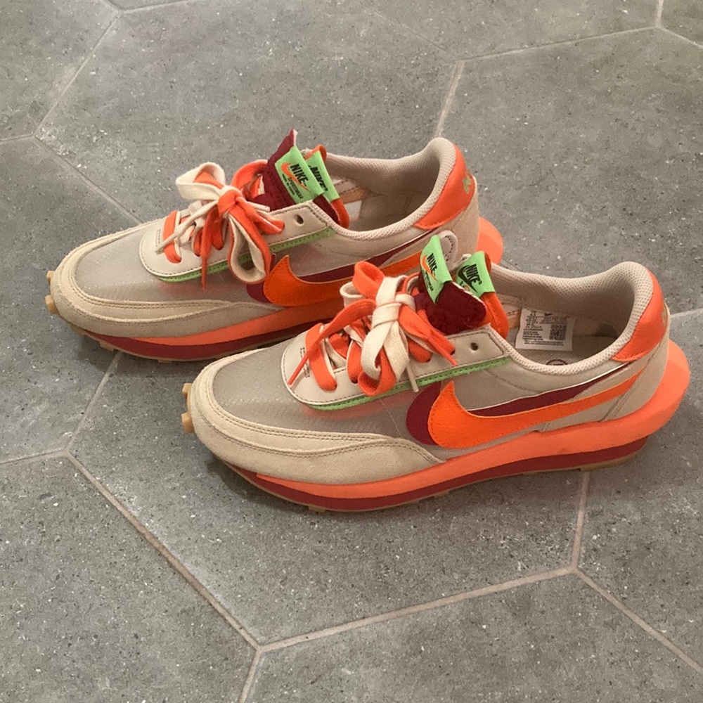 Mens Nike CLOT x Sacai x LDWaffle Daybreak